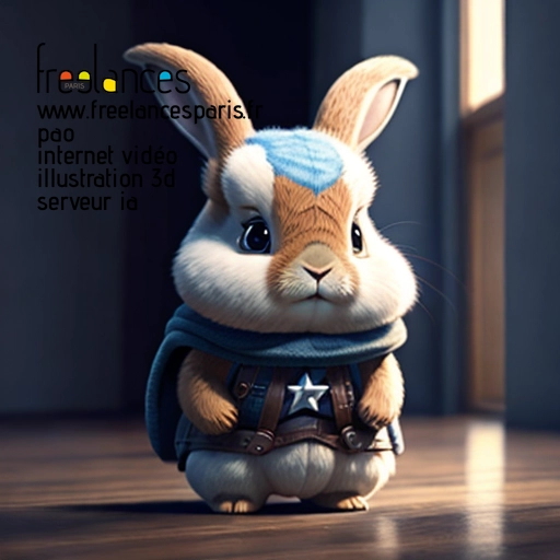 Pao internet vidéo illustration 3d serveur intelligence générative freelance paris studio de création 5T2S2M80